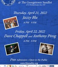 Dave Chappell Blues Alley Guitar Symposium Street Fest with Anthony Pirog,  John Previti and Larry Ferguson