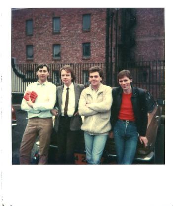 Ted, Tony Mac , Steve Clifford, Alan Hartley 1979
