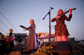 Wanderlust Festival in Squaw Valley with Andrea Brook and Ricardo Hambra.
