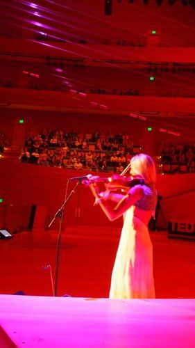 Performing at TEDx KC
