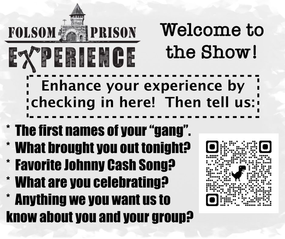 Check in NOW for your upcoming show.   Be sure to tell us which show are attending.