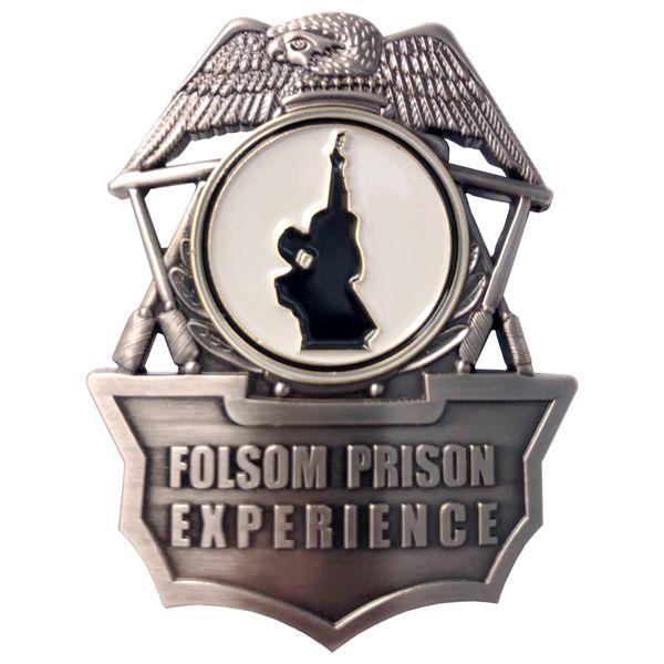 Official Folsom Prison Experience Guard's Badge