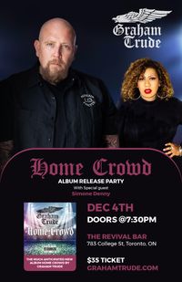 Home Crowd Release Party with Special guest Simone Denny