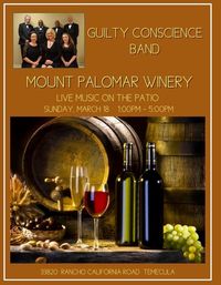 Guilty Conscience Band - Mount Palomar Winery