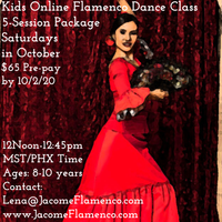 Kids Flamenco Online Dance Class