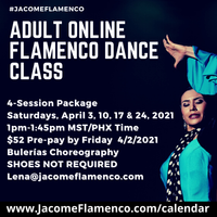 Adult Flamenco Dance Class