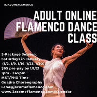 Adult Intermediate Flamenco Dance Class