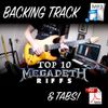 Top 10 Megadeth Riffs Tabs & Backing Track
