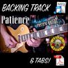Patience Electric Guitar Solo Tabs & Backing Track
