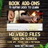 Video Files & Guitar Pro Files | Exotic Guitar Licks | Harmonic Minor Video Files