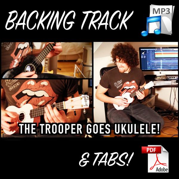 The Trooper Full Cover | PDF Tabs & Backing Track