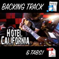 Hotel California Acoustic Solo Backing Track & Tabs