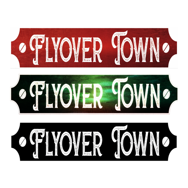 Flyover Town Bumper Stickers