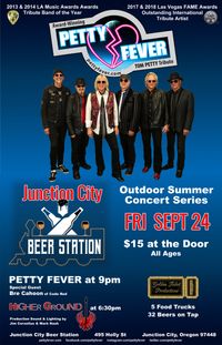 Petty Fever at Junction City Beer Station Outdoor Concert Series