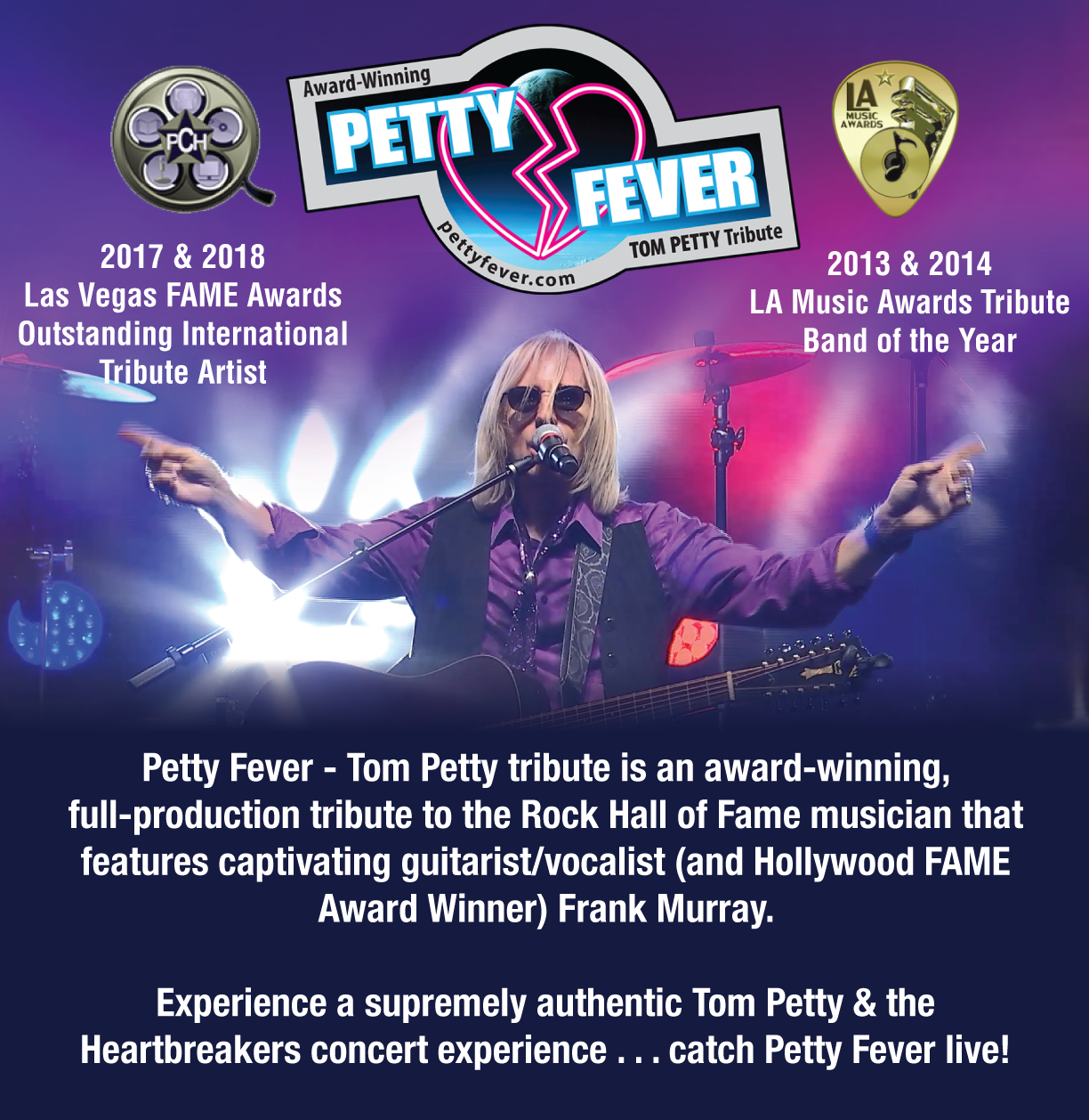Petty Fever Award Winning Tom Petty Tribute