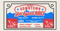 Downtown Backyard BBQ with Kat Mandu (Bob Seger Tribute Band) 