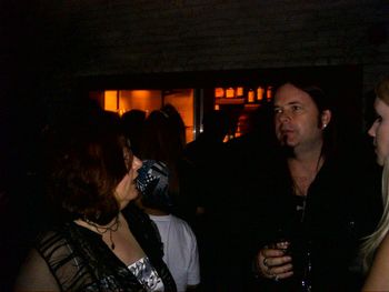 Lisa LaRue with John Payne, Hollywood at the Hollywood Music Awards reception. Photo by Marc Nelson
