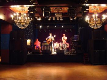 Sound check in the Cambridge Room @ the brand new HOB in Dallas,TX
