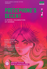 Persephone's Descent to the Underworld - A Spring Celebration of Women