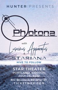 HUNTER : PRESENTS // PHOTONA / LUSCIOUS APPARATUS / STARIANA