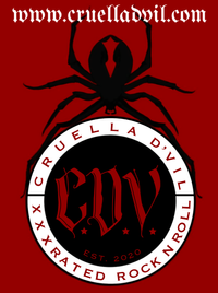 CRUELLA D'VIL STICKER