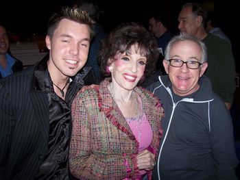 Justin with Dottie and Leslie Jordan (Brother Boy in Sordid Lives)
