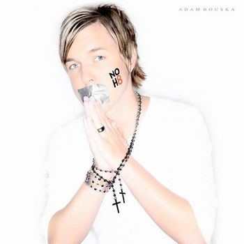 Justin's NOH8 photo
