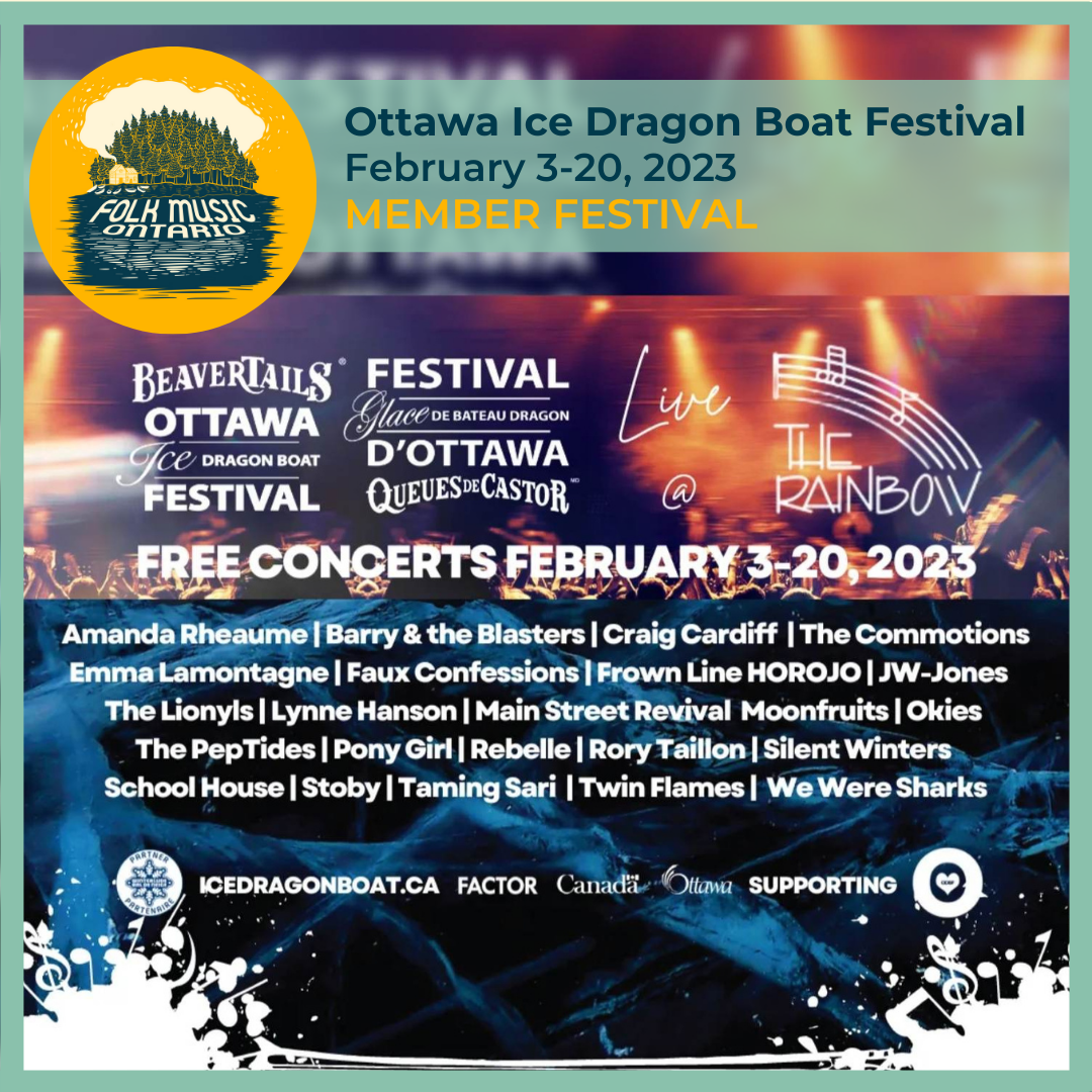 Ottawa Ice Dragon Boat Festival Concert Series