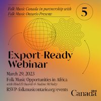 Export-Ready Webinar Series #5: Folk Music Opportunities in Africa