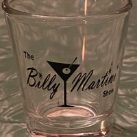 The Billy Martini Show Shot Glass