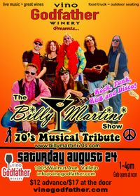 The Billy Martini Show 70’s Musical Tribute 