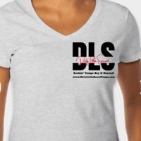 DLS Hanes Women’s Perfect-T V-Neck T-Shirt