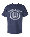 CW Heather-Navy & White Tee