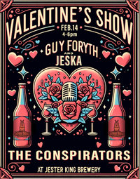 The Conspirators Valentines Day show with Guy & JESKA