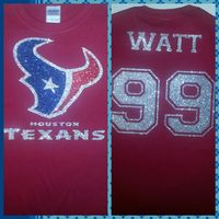 Houston Texans Battle Red TShirt