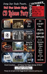 Fall Fest Music Nights CD Release Party for 13th Hour, Carbon Red & Skinwalker
