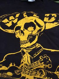Men's Wild T-Shirt w/ Day of Dead figure
