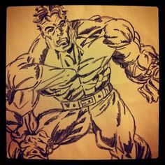 Hulk Smash-Crayola twistable
