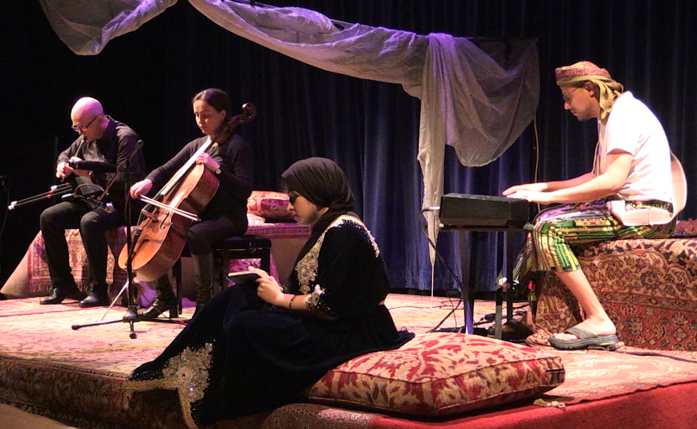 Short play 'Saber Came to Tea' - 08 & 09 October 2021 - Southside Community Centre, Edinburgh, UK