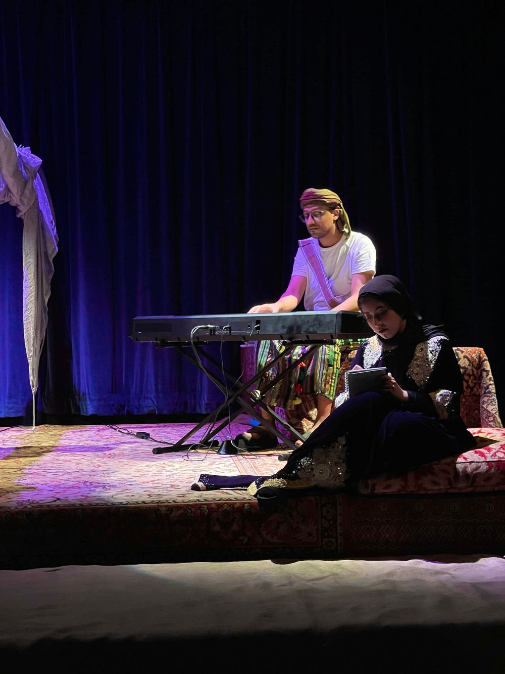 Short play 'Saber Came to Tea' - 08 & 09 October 2021 - Southside Community Centre, Edinburgh, UK