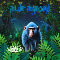 Blue Baboon by Damon Wood's Harmonious Junk