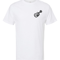 GWPS White Tee Front/Back (shipped to you)