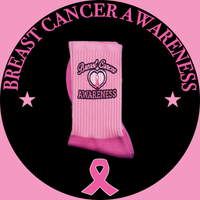 All Pink Breast Cancer Awareness Socks