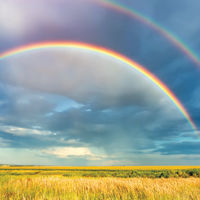 Twin Rainbow Puzzle