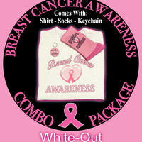 White-Out Breast Cancer Awareness Combo Package