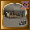 Melanated Snapback Hat Brown/Khaki 