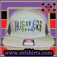 Hustlers Club 7 Panel Metallic Snapback Edition