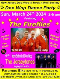 New Jersey Doo Wop & Rock n Roll Society Doo Wop Dance Party