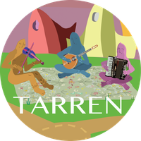 Tarren Sticker (White)