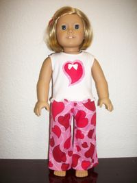 Valentine Heart PJ set